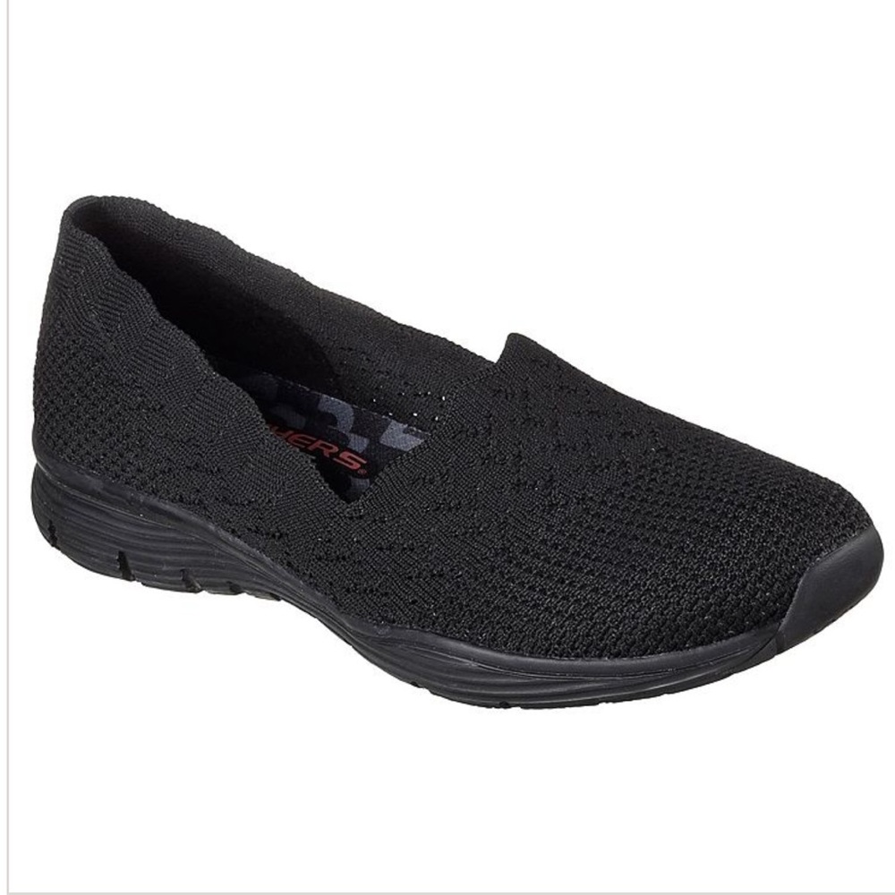 Skechers Women's Seager - Stat - Scalloped Collar, Knit Slip-on  Size 9 NWOT - Picture 2 of 9